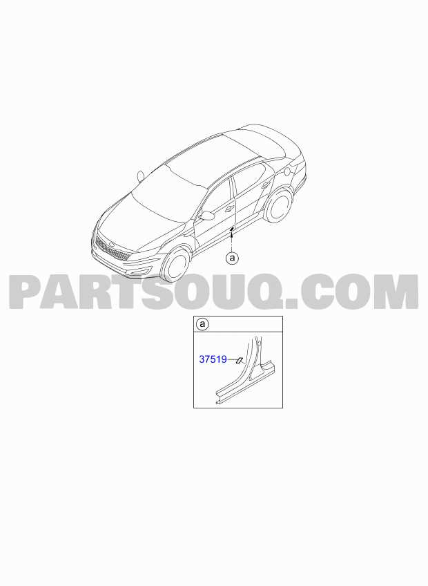 2013 kia optima parts diagram