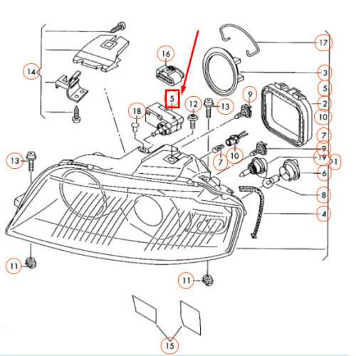 audi a3 8p parts diagram