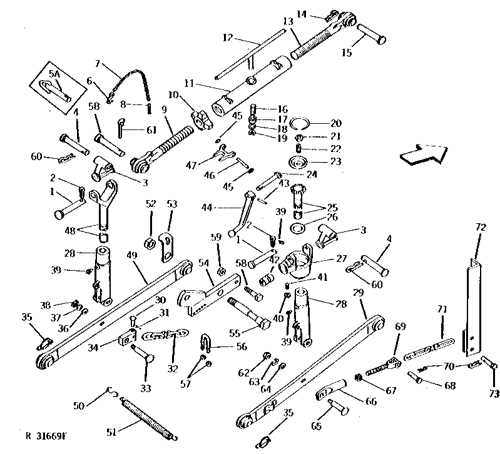 john deere 1010 parts diagram