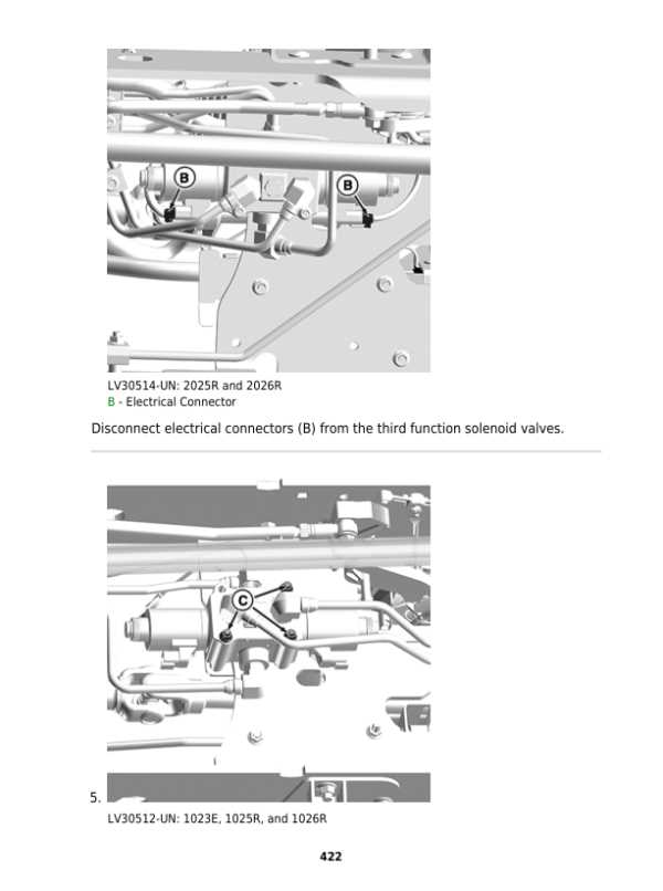 john deere 1023e parts diagram