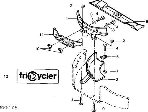 john deere 116 parts diagram