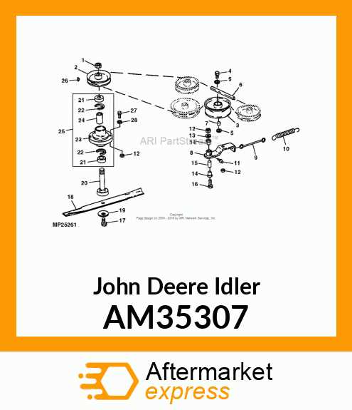 john deere 160 parts diagram