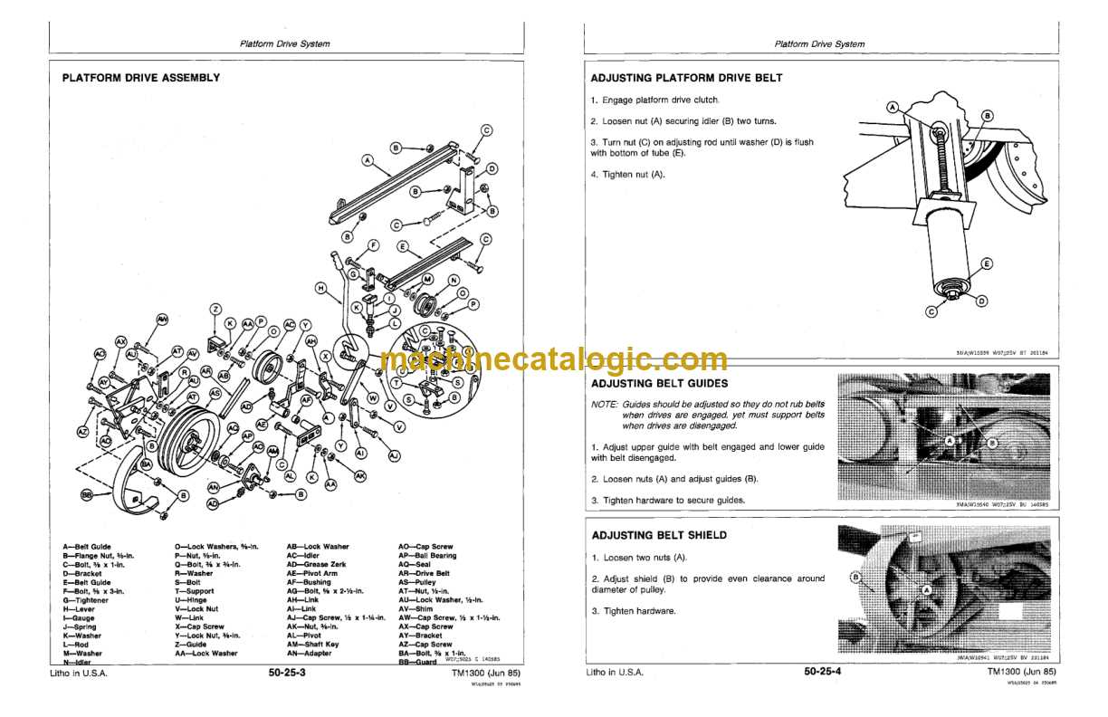 john deere 160 parts diagram