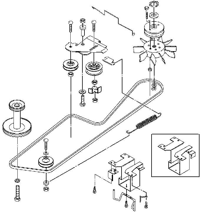 john deere 185 hydro deck parts diagram