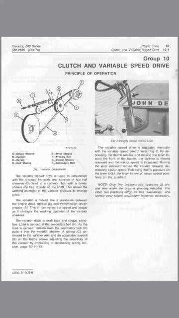 john deere 210 mower deck parts diagram