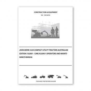 john deere 2320 parts diagram