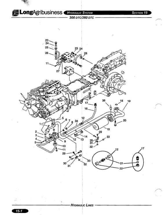 john deere 300 parts diagram