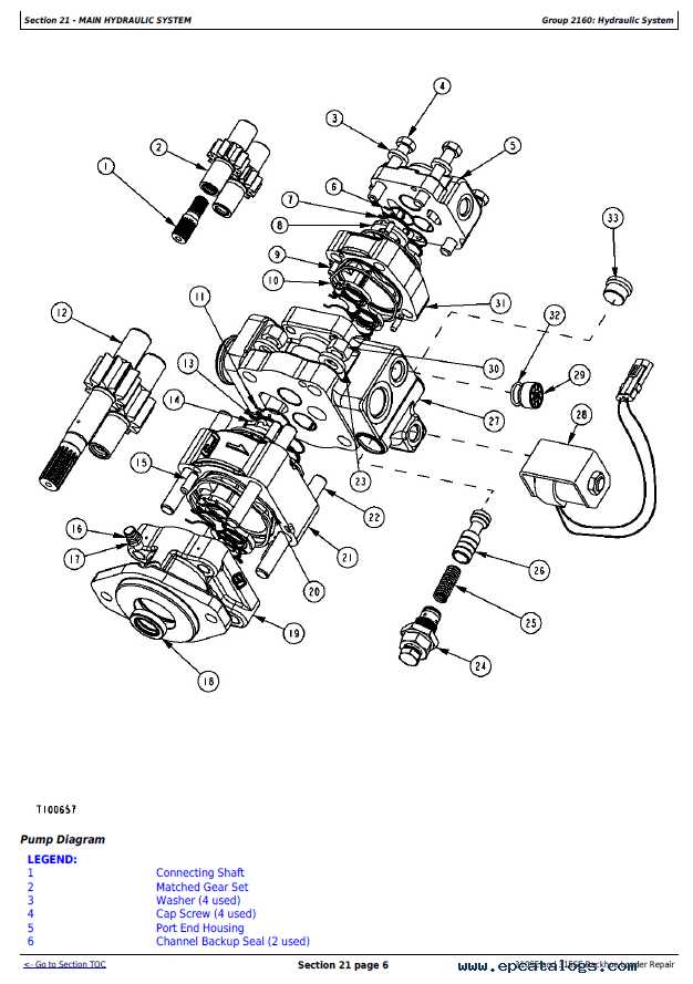 john deere 310b backhoe parts diagram