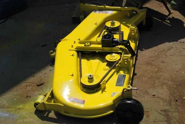 john deere 455 60 inch mower deck parts diagram