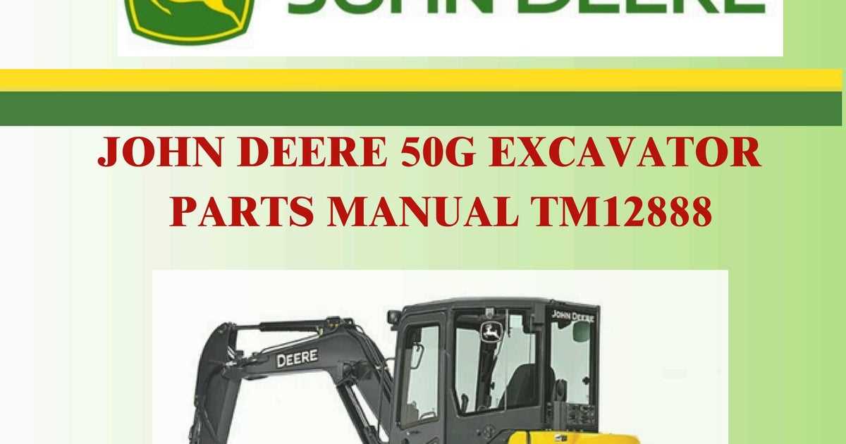 john deere 50g parts diagram