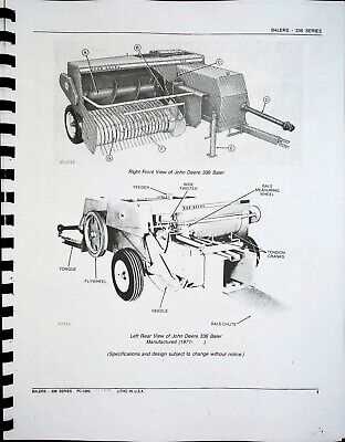 john deere 535 baler parts diagram pdf