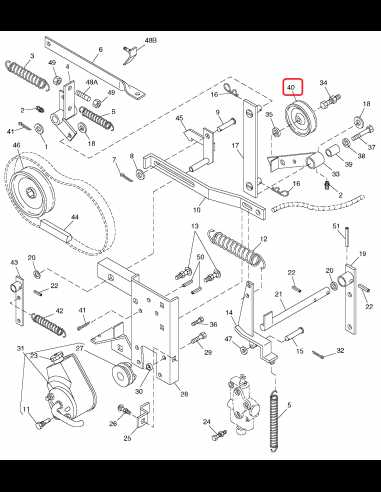 john deere 535 round baler parts diagram