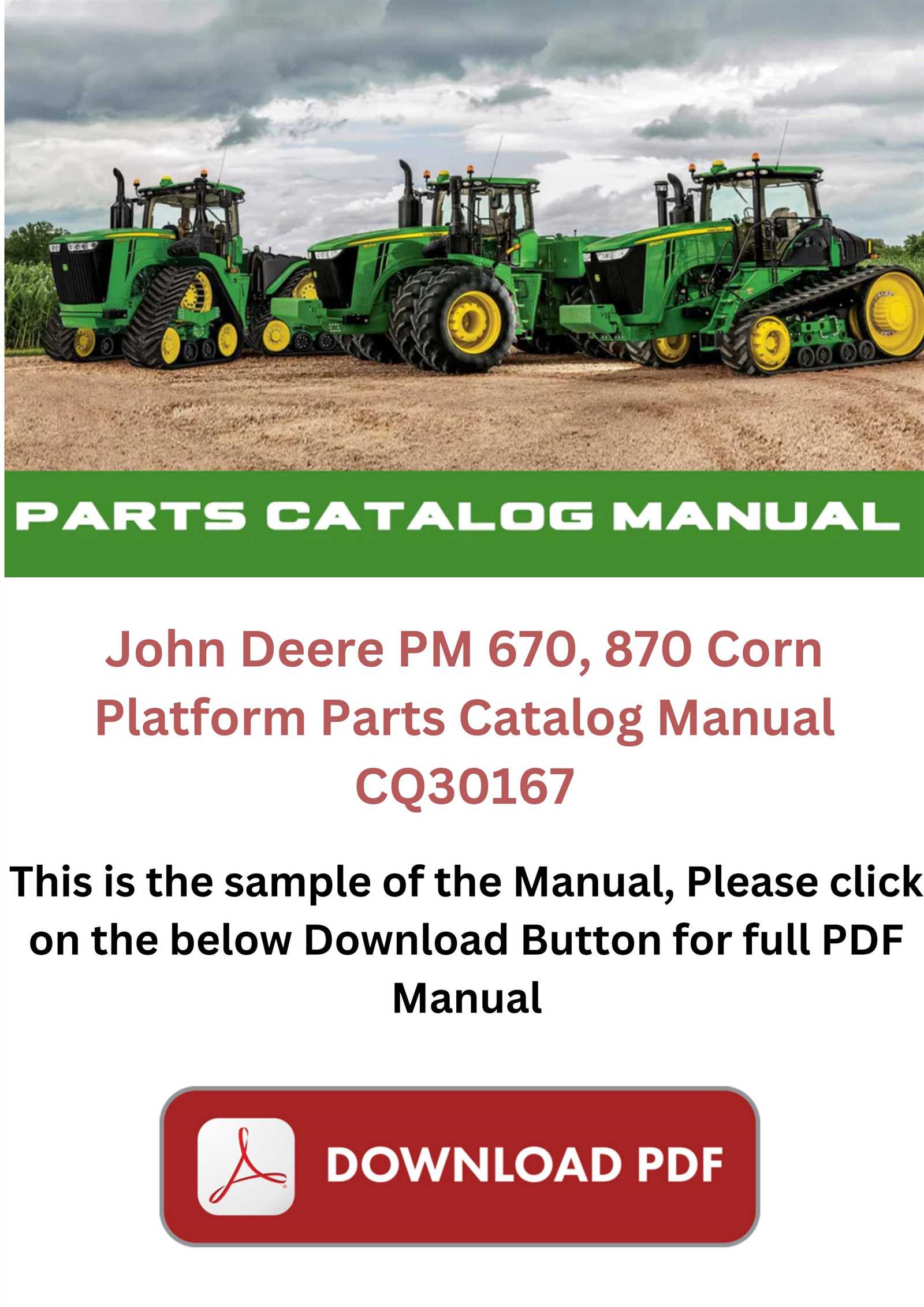 john deere 670 parts diagram