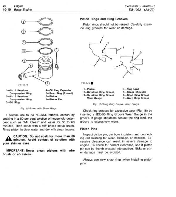 john deere 690b excavator parts diagram