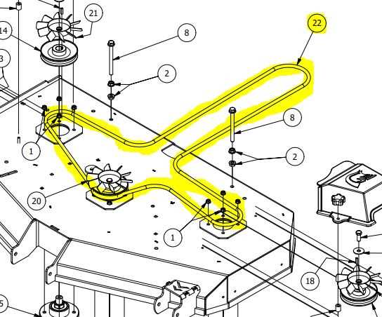 john deere f525 mower parts diagram