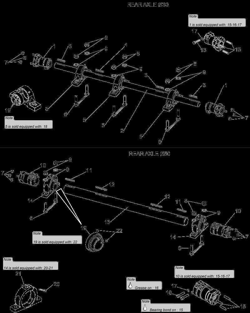 john deere f935 pto parts diagram