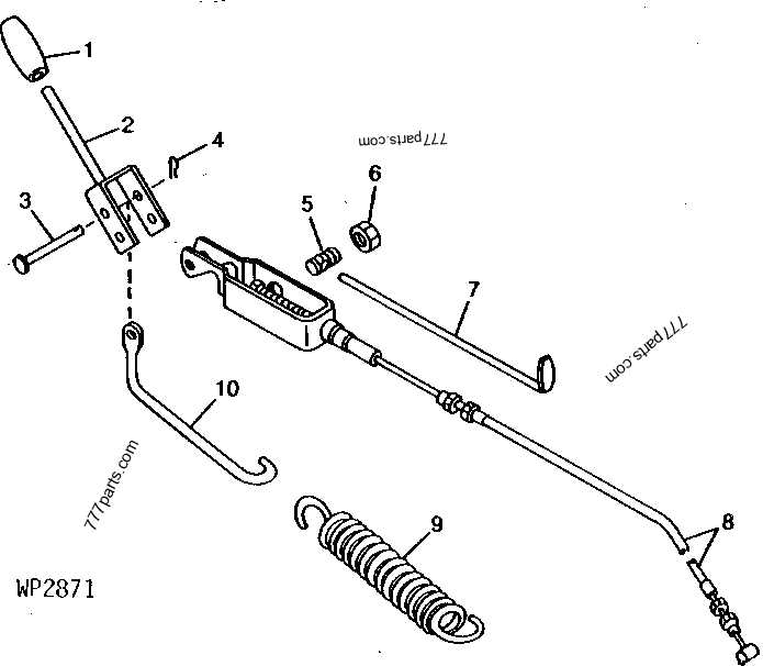 john deere gator 825i front differential parts diagram