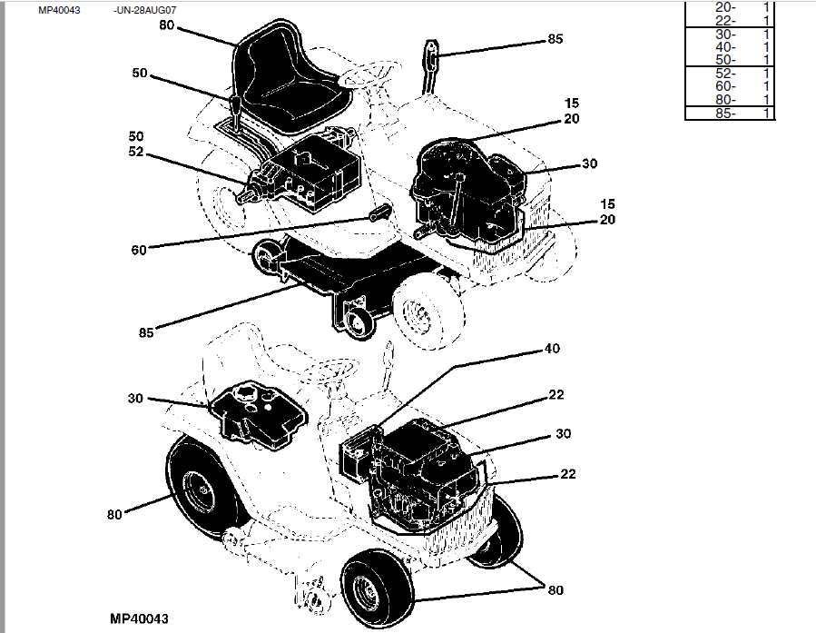 john deere lx188 parts diagram