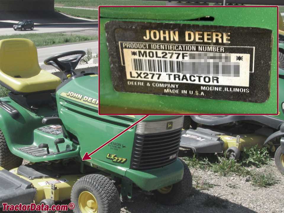 john deere lx277 aws parts diagram