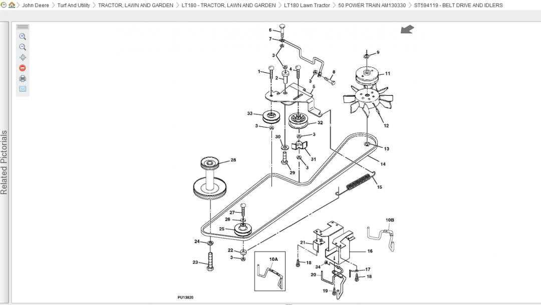 john deere s180 parts diagram