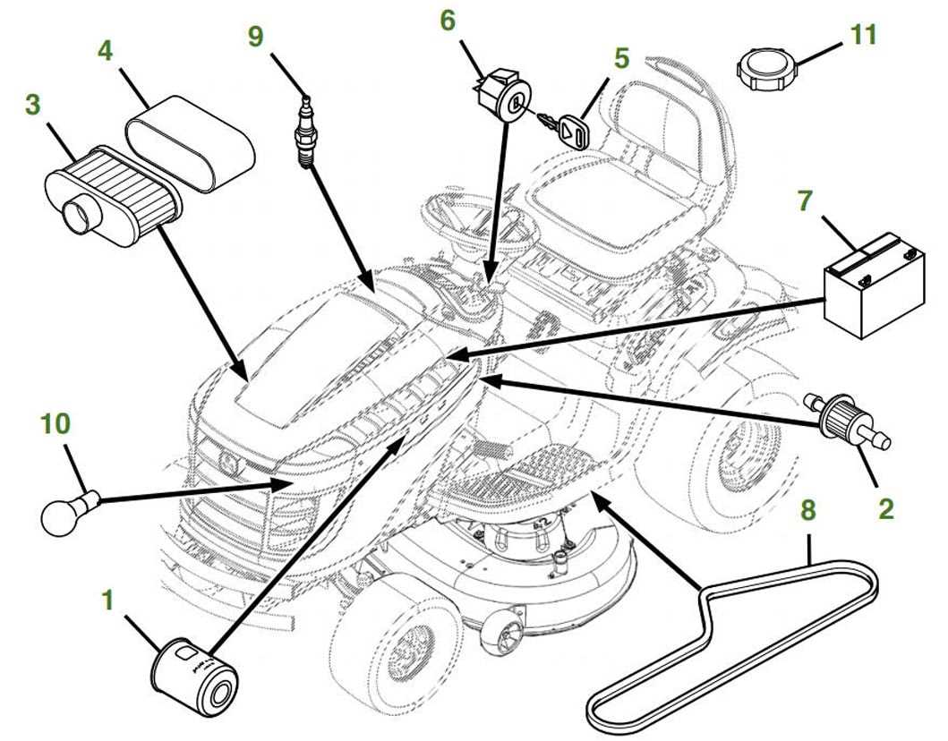 john deere tractor parts diagram