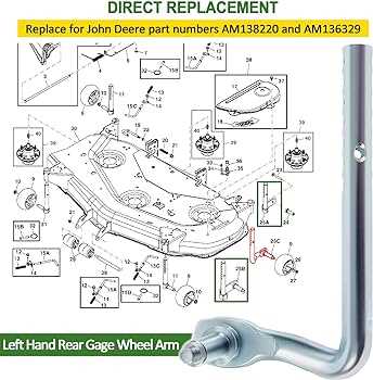 john deere x320 lawn tractor parts diagram