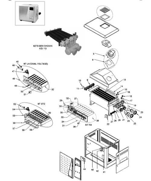 hayward heater parts diagram