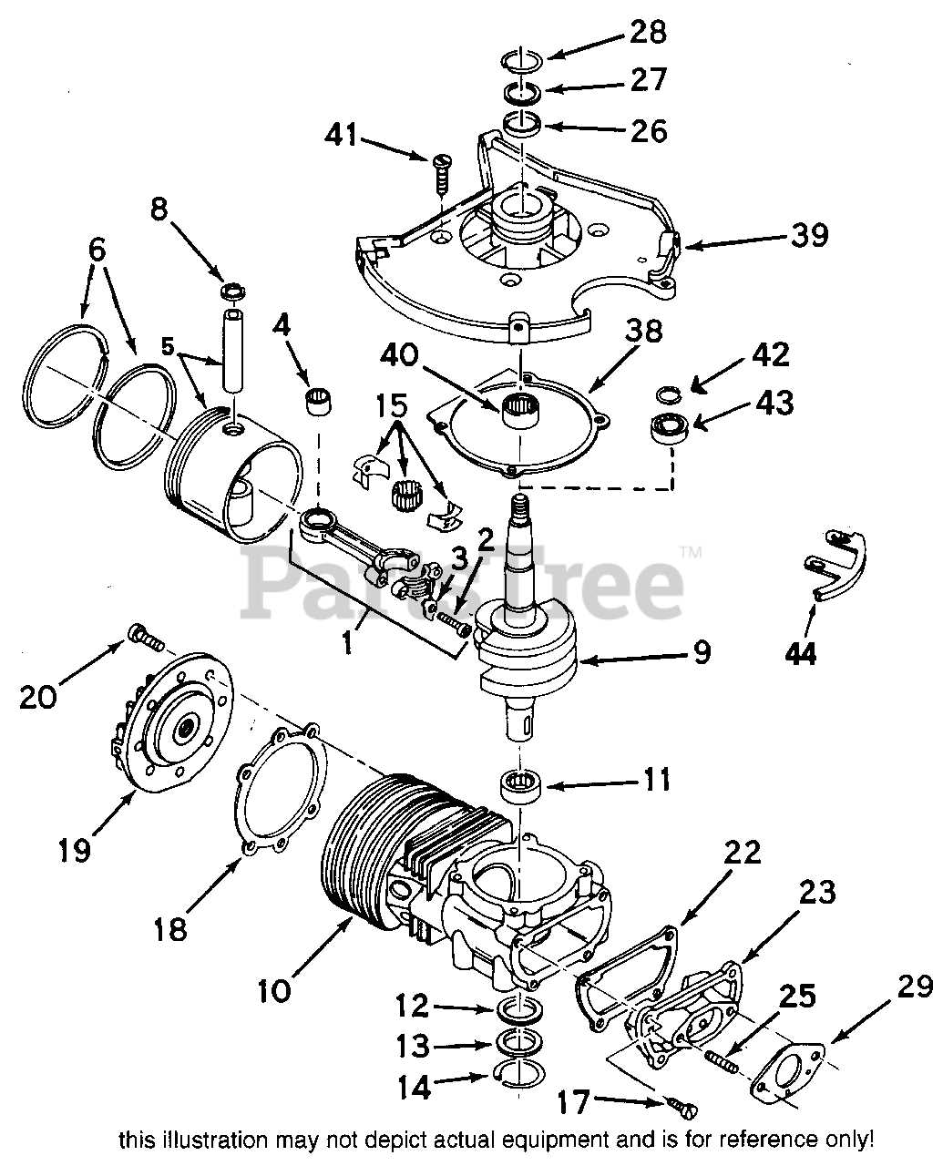 small engine parts diagram