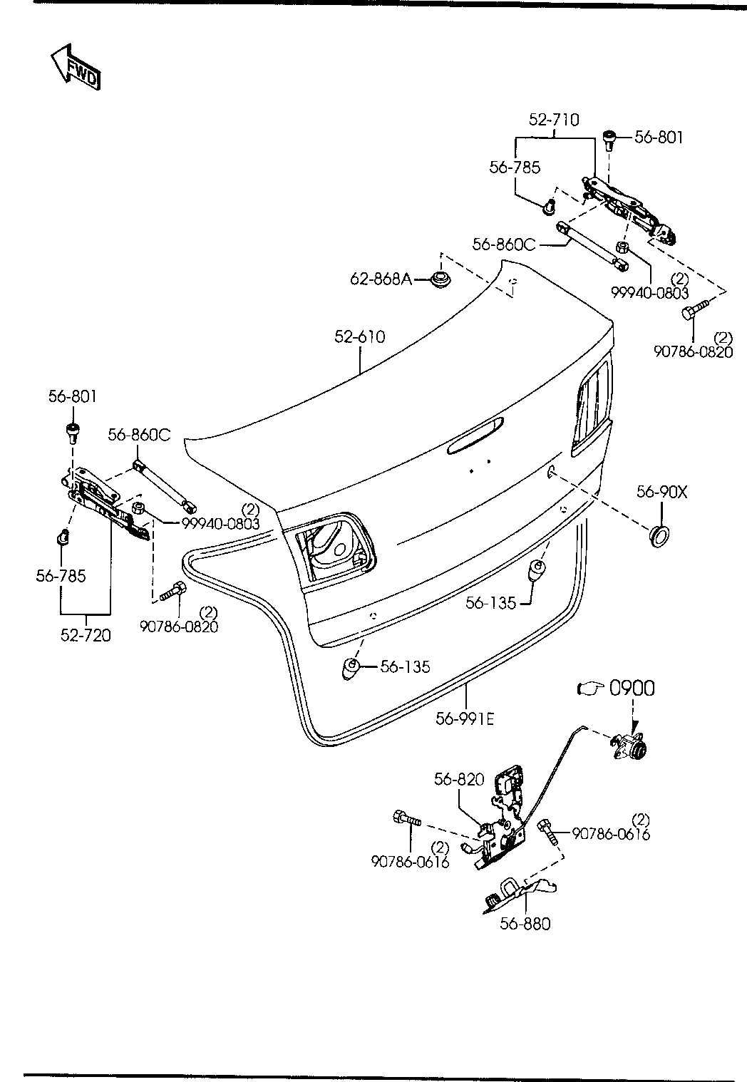 2007 mazda 3 parts diagram