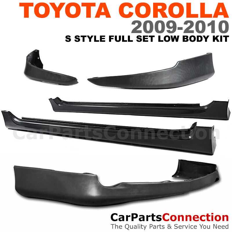 2003 toyota corolla body parts diagram