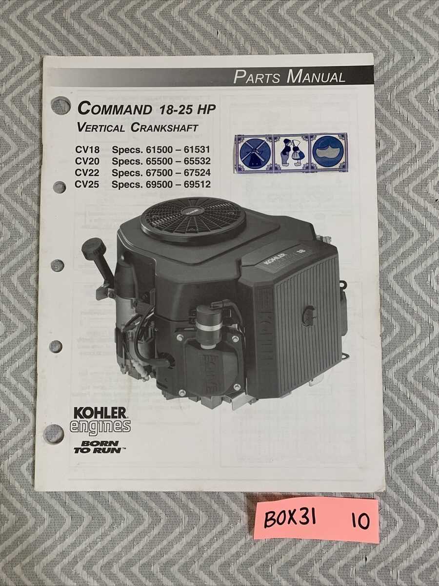 kohler command 23 hp engine parts diagram