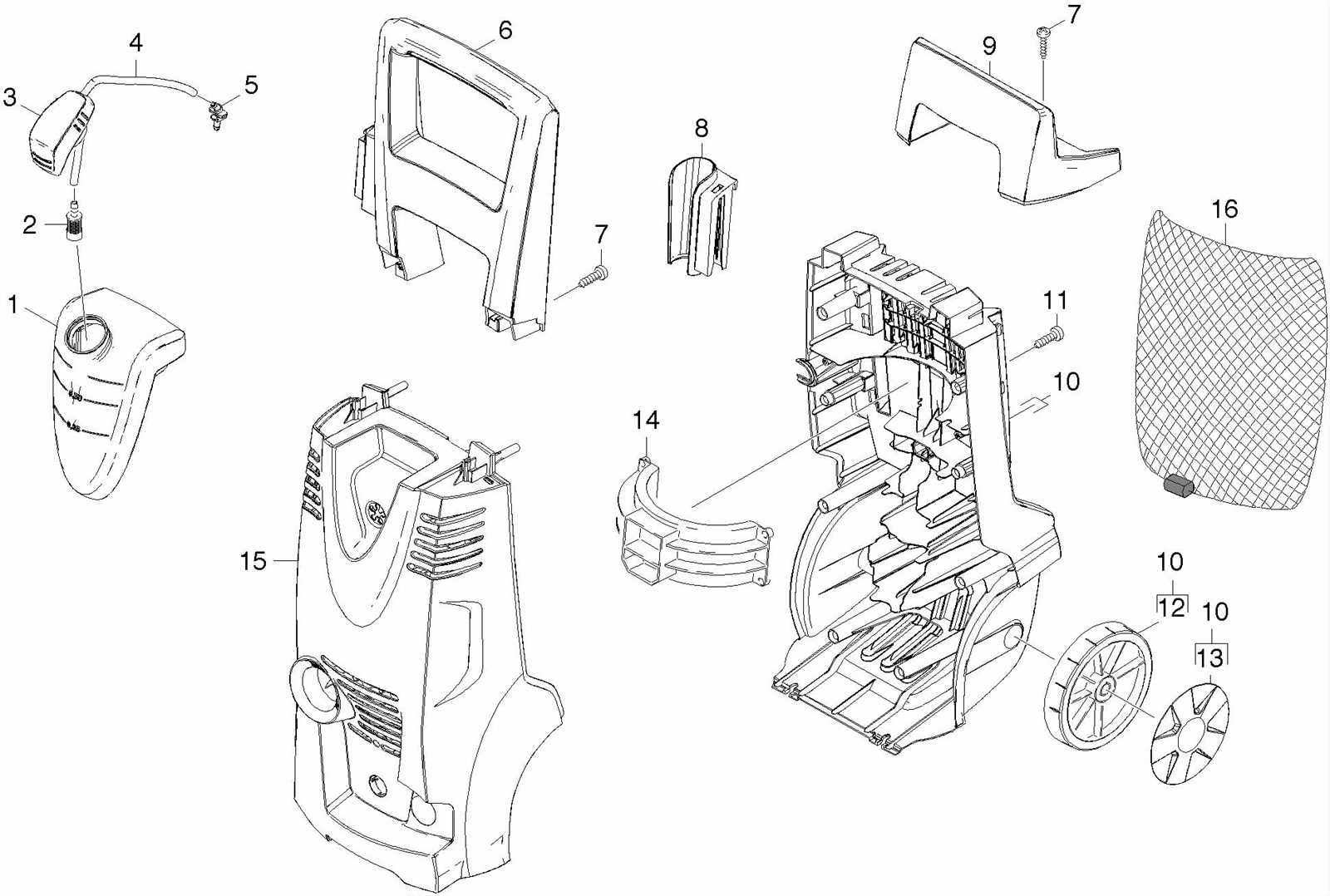 karcher k4 parts diagram