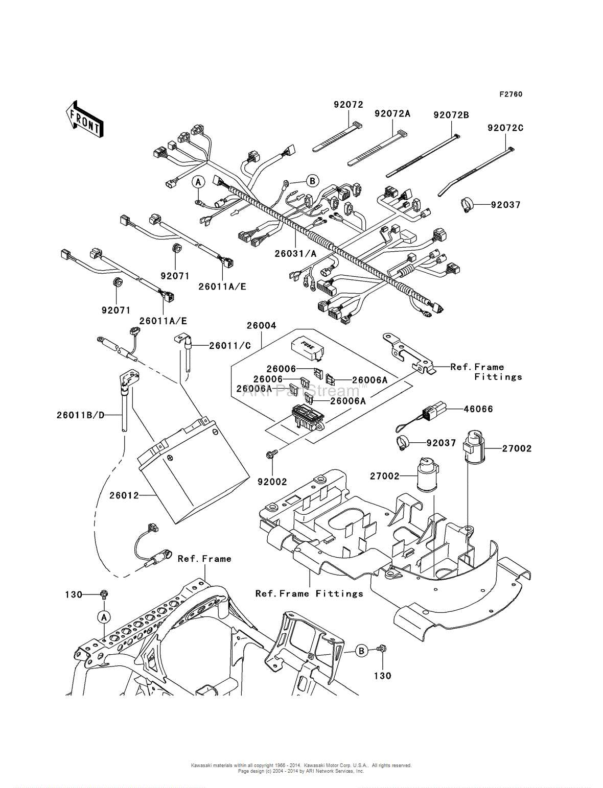 kawasaki brute force 650 parts diagram