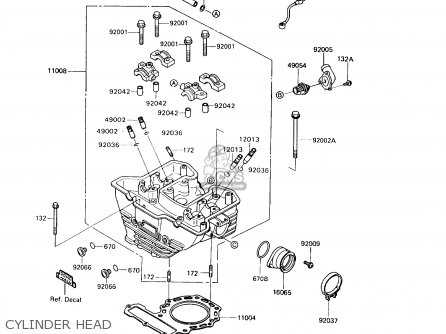 kawasaki klr 650 parts diagram