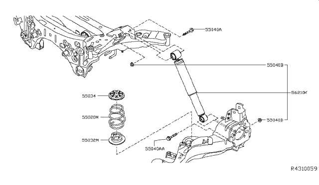 2015 nissan rogue parts diagram