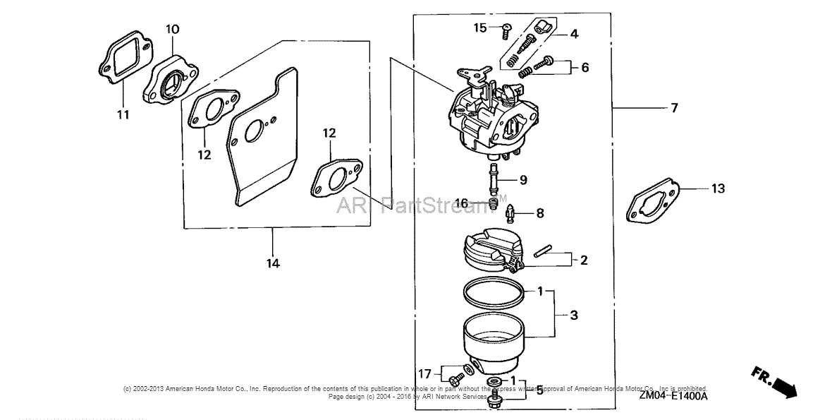 craftsman gcv160 parts diagram