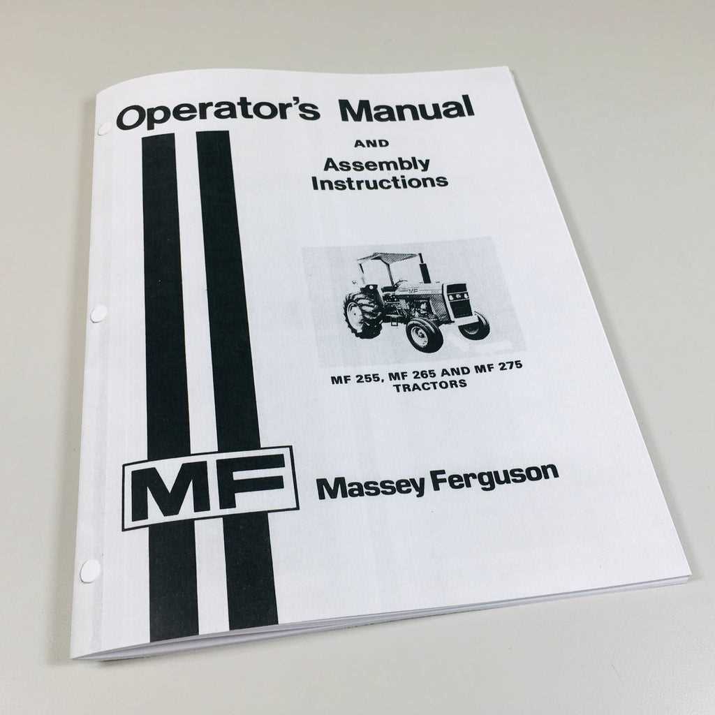 massey ferguson 255 parts diagrams