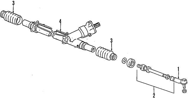 tie rod parts diagram