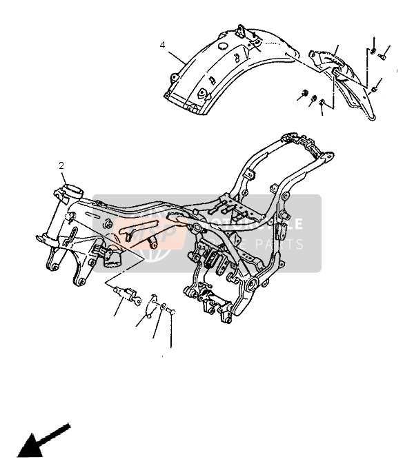 yamaha virago 750 parts diagram