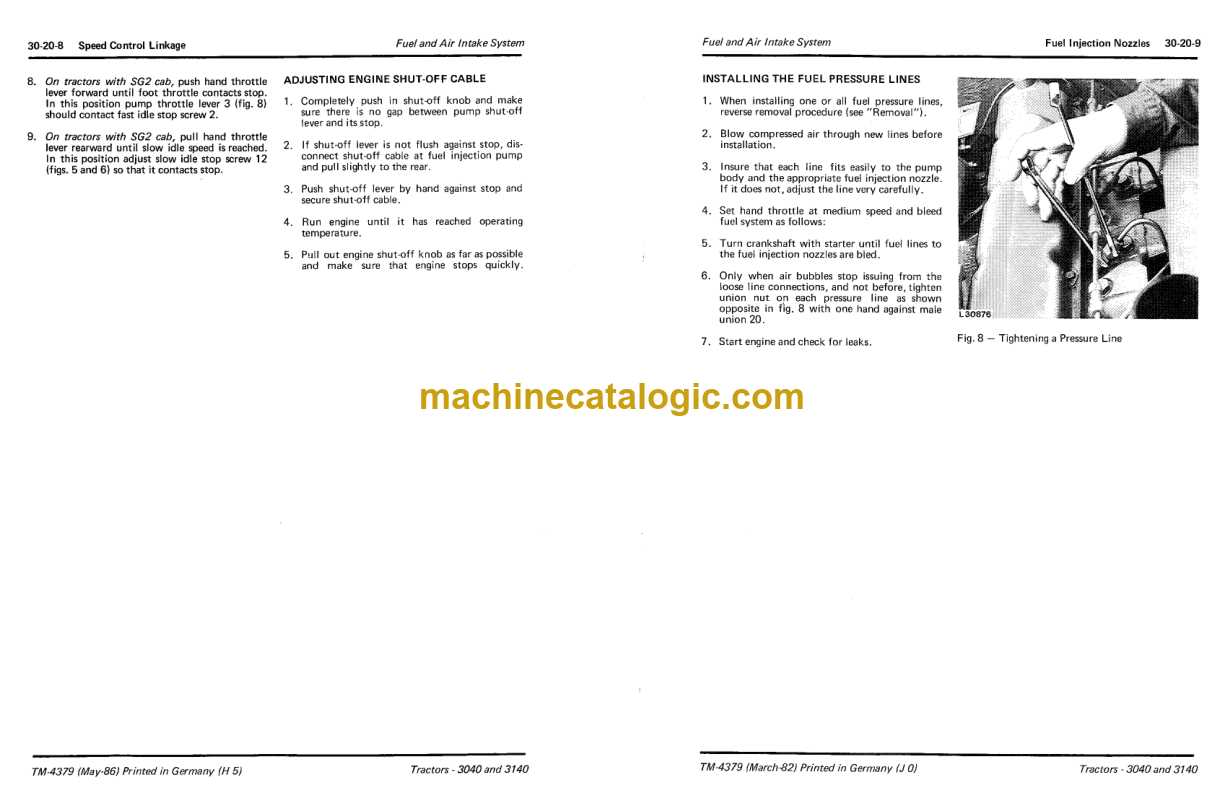 john deere 3140 parts diagram