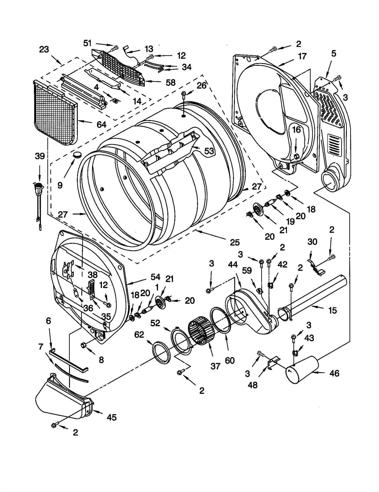 kenmore appliance parts diagrams