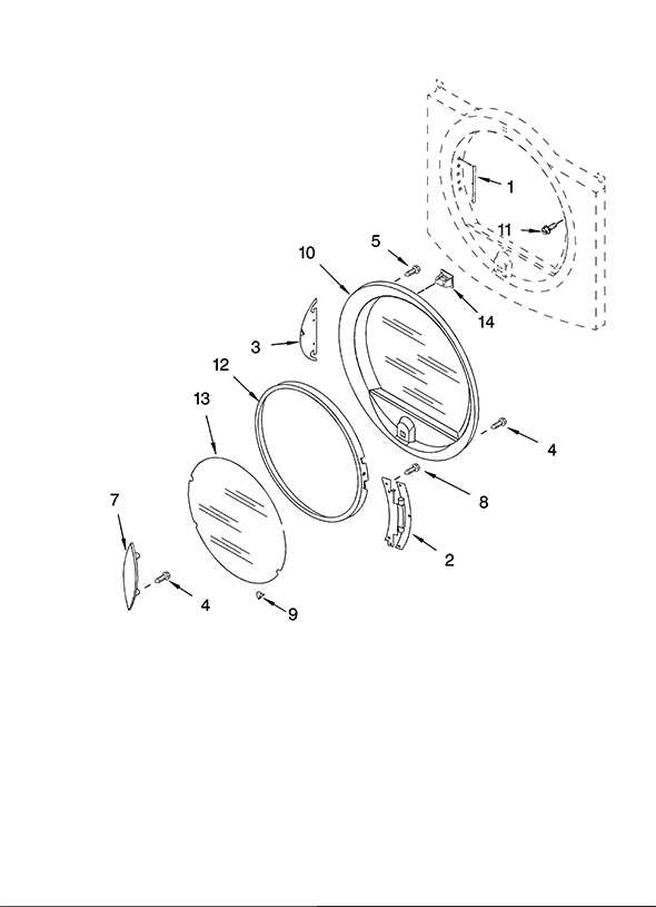 kenmore he3 dryer parts diagram