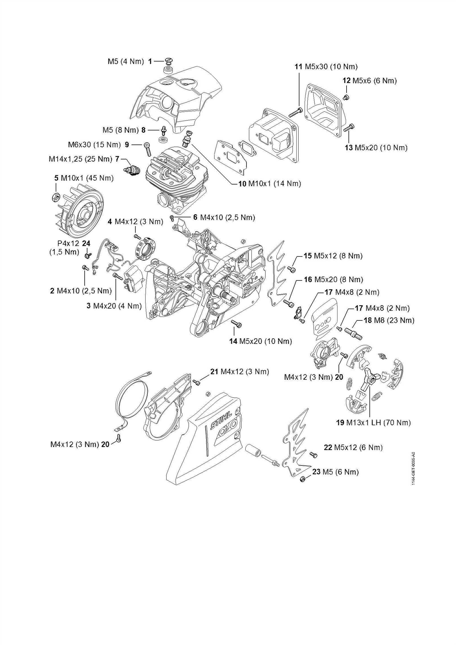 stihl ms 260 parts diagram