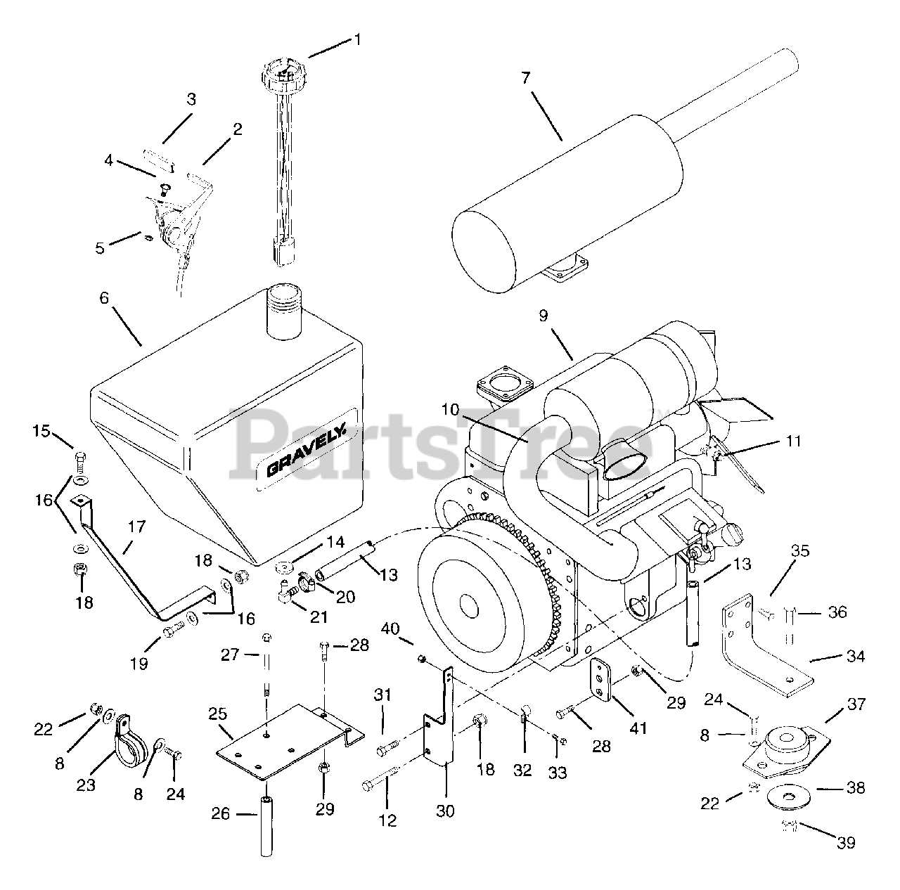 kubota zero turn mower parts diagram