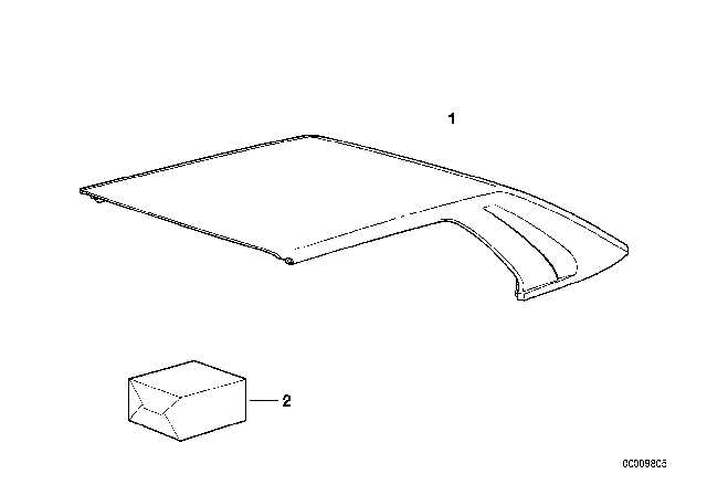 bmw e36 convertible parts diagram