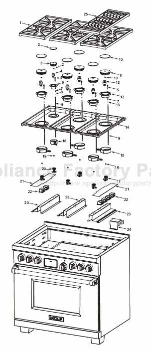 wolf range parts diagram