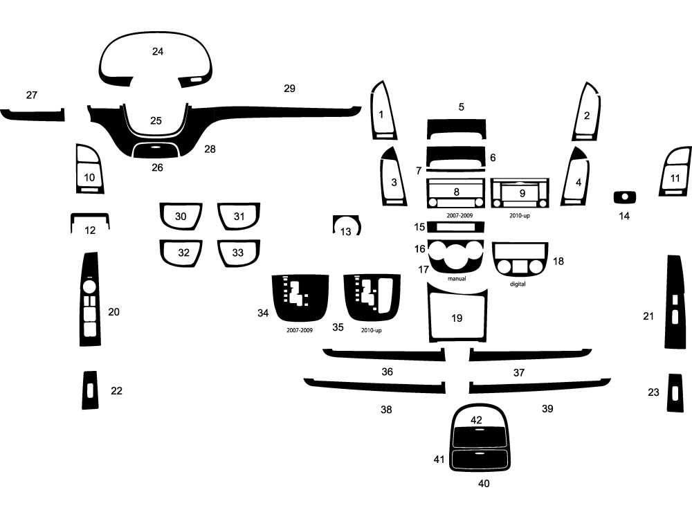 2010 ford f150 interior parts diagram