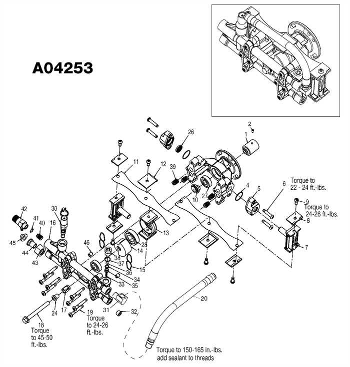 pressure washer parts diagram