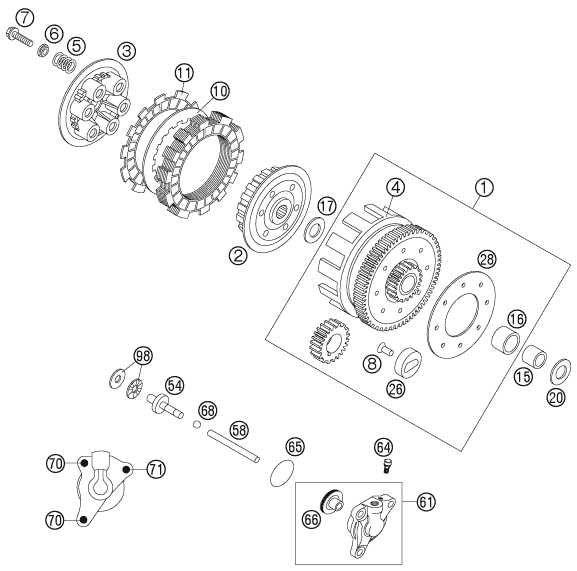 ktm 85 sx parts diagram