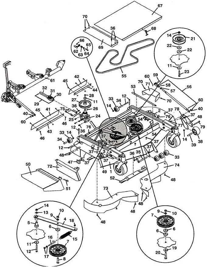 kohler lawn mower parts diagram